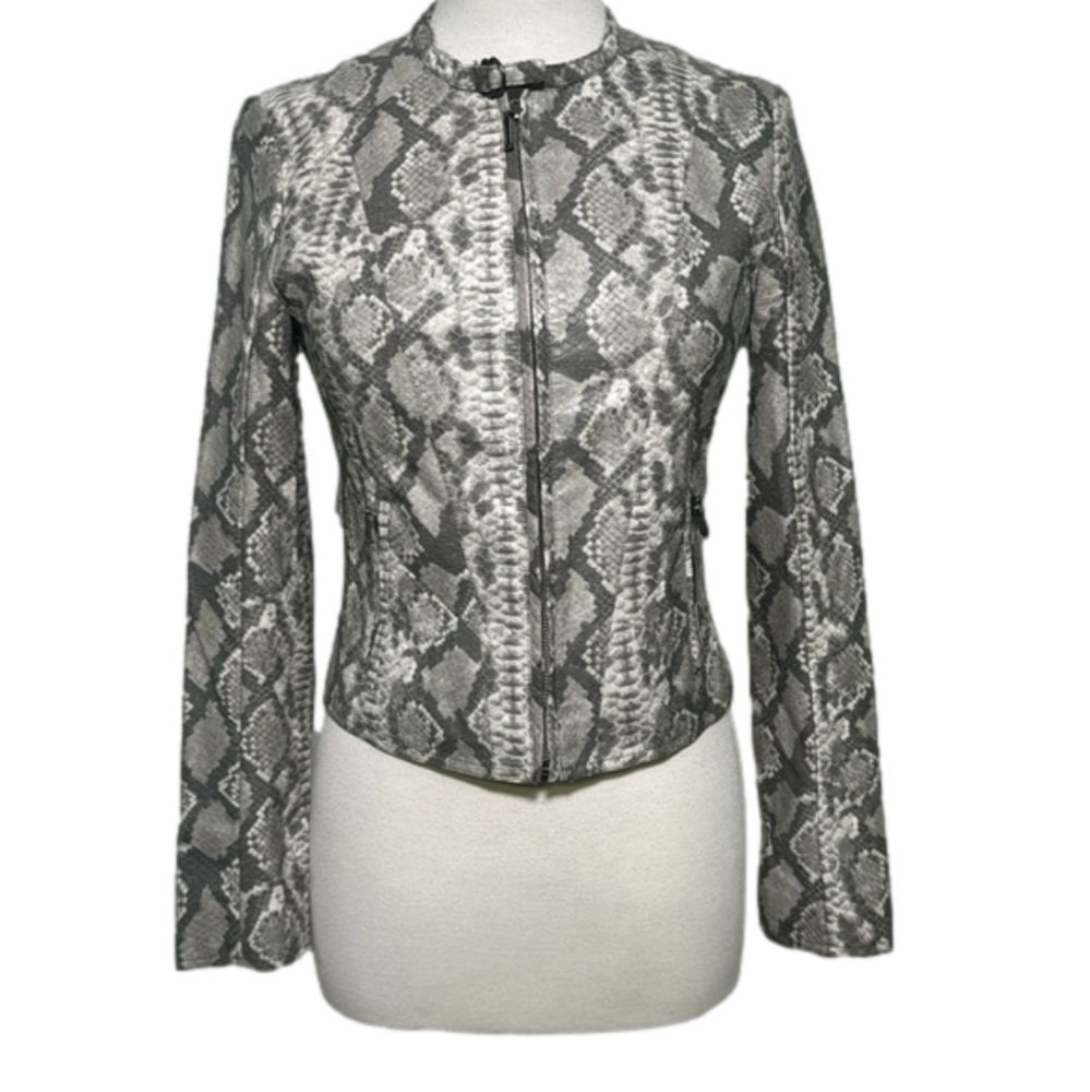 Le Chateau Woman’s Vegan Leather Jacket Size S